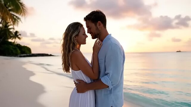 Couple Embracing on a Serene Beach at Sunset with Video Reference generated_video_c9d89d90-837c-4c3c-a2c8-69bdfc00e19a_1080.mp4