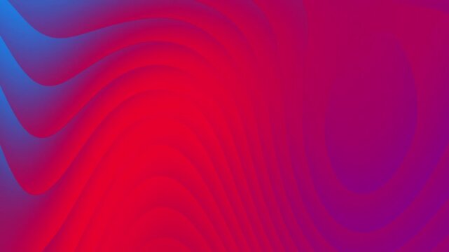 Vibrant pink and blue abstract wave background