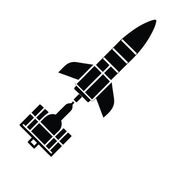 Rocket Satellite Deploy Icon