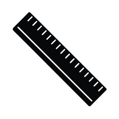 Fototapeta premium Ruler Measurement Icon