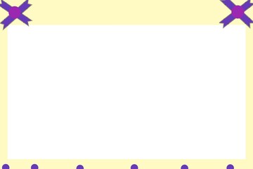 Obraz premium frame with purple Tape 