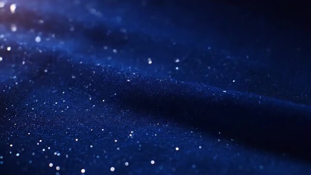 Luxurious Fabric Texture Macro view of high-end material with embedded glitter