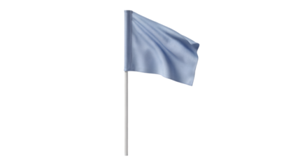 Corner flag isolated on transparent background