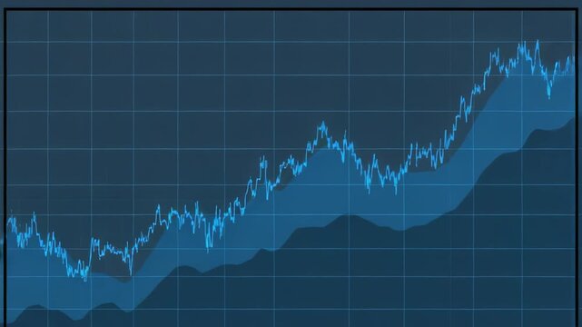 Showing blue polyline and filled band climbing with frames starting at dashboard, indicating rise