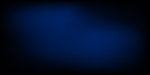 Blue light on black high resolution background. Defocused abstract texture background for your design. blue gradient defocused abstract photo smooth lines pantone color background .