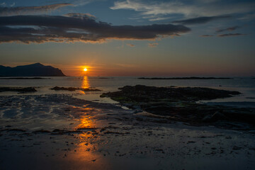 A coastal scene from Flakstad island, Lofoten