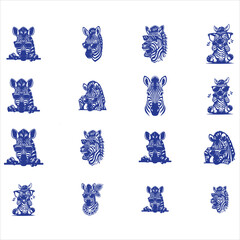 Zebra SVG, Zebra Sunglasses Svg 