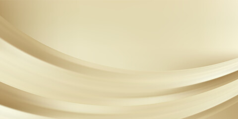 Light gold geometric abstract background. Pastel soft pale brown golden champagne vanilla yellow beige white. Line stripe diagonal triangle angle fold. Grunge noise grain mesh.Blank design.Wide banner