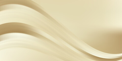 Light gold geometric abstract background. Pastel soft pale brown golden champagne vanilla yellow beige white. Line stripe diagonal triangle angle fold. Grunge noise grain mesh.Blank design.Wide banner