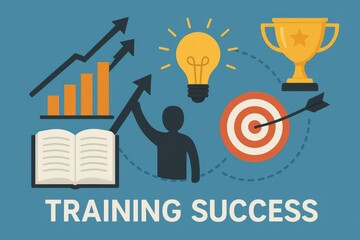 Achieving business growth through learning and goal setting learning book idea lightbulb growth.