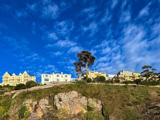 View of buildings on the hill