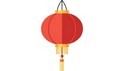 Red Chinese Lantern Illustration