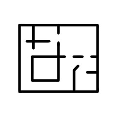 Floor Plan for web and graphic design