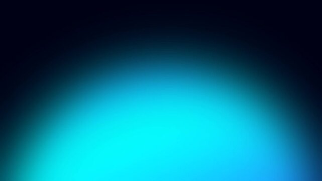 Minimal aesthetic abstract background animation of blurred glowing blue gradient waves