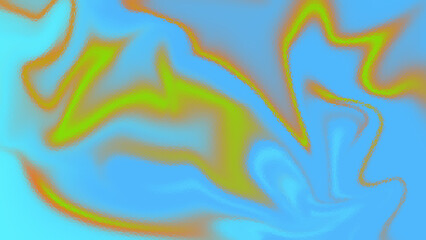 Abstract blue and yellow seamless wave pattern with soft flowing water texture for modern wallpaper design