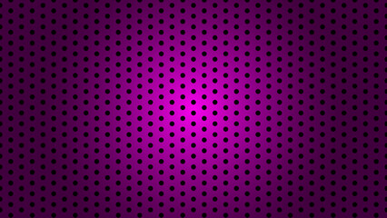 Magenta Background with Black Polka Dot Pattern