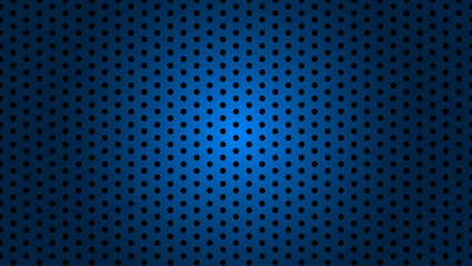 Blue Background with Black Polka Dot Pattern