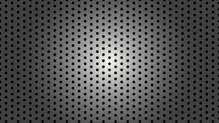 Gray Background with Black Polka Dot Pattern