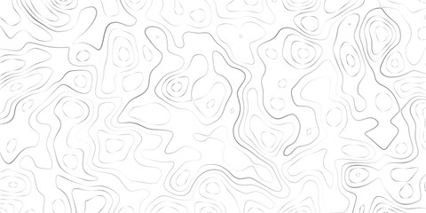 Fototapeta premium Luxury geometric topography line map.
