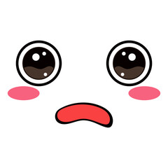 Cute Kawaii Sad Face