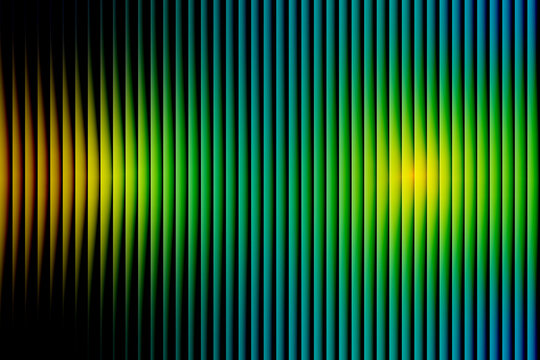 Vibrant gradient stripes with yellow and green hues
