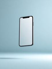 Mobile Device Mockup Floating Clean Scene