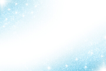 Soft Blue Sparkle Abstract Background with Light Glow Texture