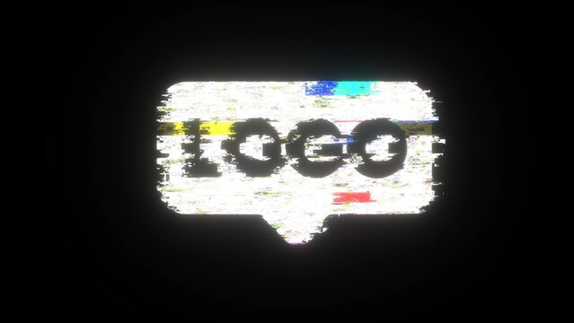RGB Cyber Digital Glitch Logo Reveal