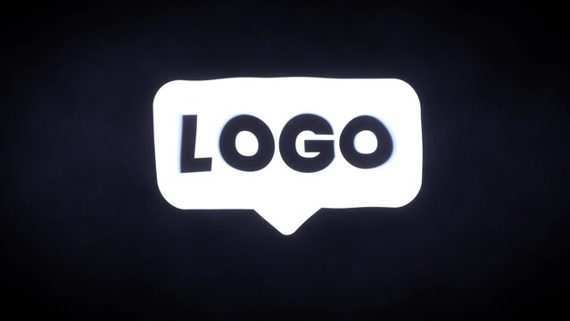 Super Fast Double Icon Movie Presentation Logo Reveal