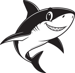 Fototapeta premium shark vector illustration