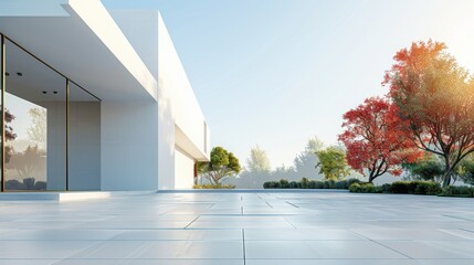 Modern Architecture Exterior Clean Lines Space