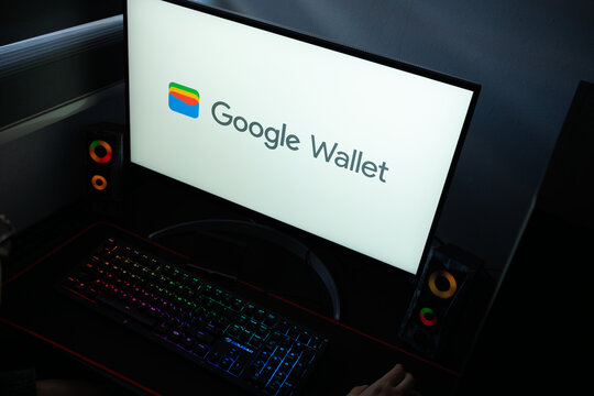 Punta Arenas, Chile &ndash; January 20, 2026: Google Wallet digital payment and secure storage platform logo displayed on a computer monitor