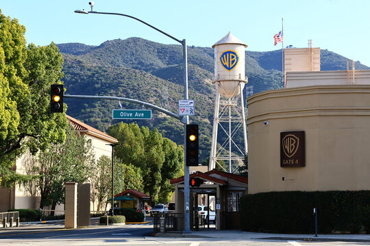 Burbank (LA County), California &ndash; November 5, 2025: Warner Bros. Studios. American film and entertainment studio headquartered at the Warner Bros. Studios complex in Burbank