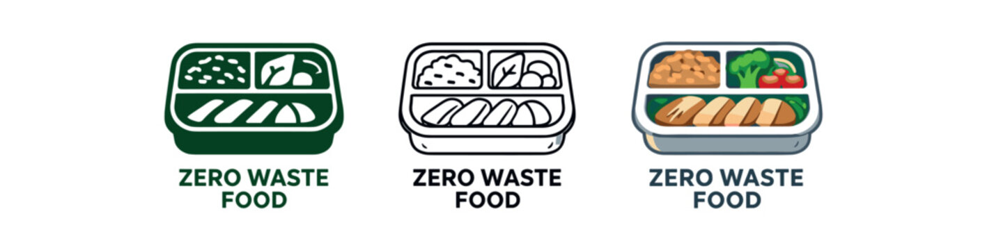 zero waste food portioned meal prep containers to avoid waste