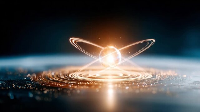 Celestial Symphony: An artistic depiction of cosmic brilliance, showcasing radiant energy and the dance of celestial bodies in a mesmerizing display of the universe's grandeur.