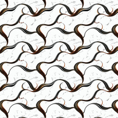 Abstract Flowing Waves  pattern on Marble Background Texture