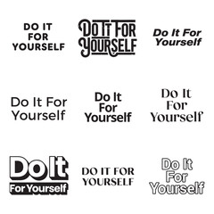 Do It For Yourself believe in yourself vector