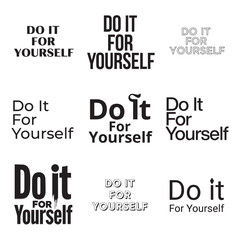 Do It For Yourself dream big typography Motivational