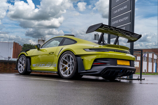 Porsche 911 GT3 RS Sports Car in Green