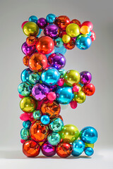 colorful glass balls