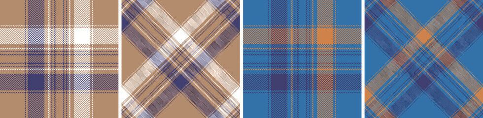 Colored straight and oblique cage herringbone texture background.