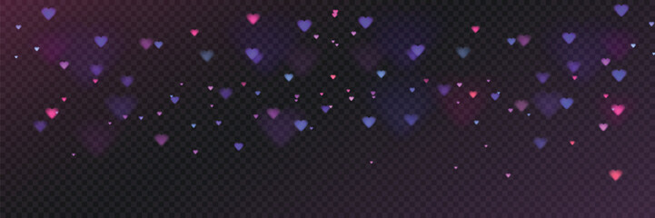 Background Overlay Soft pink hearts with romantic glow on transparent background. Used in Valentine's Day themed visuals, dreamy overlays and emotional design elements.