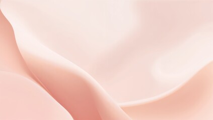 Obraz premium A soft pink fabric with gentle folds and a smooth texture