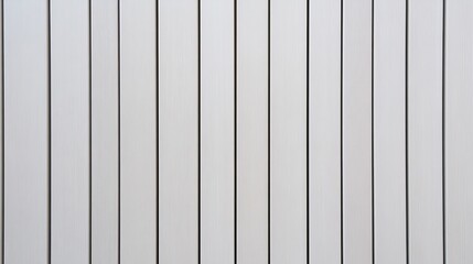 Vertical white planks, uniform texture, subtle shadows, creating a clean, minimalist backdrop. Texture, Pattern