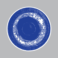 porcelain plate abstract contemporary geometry pattern designs on background