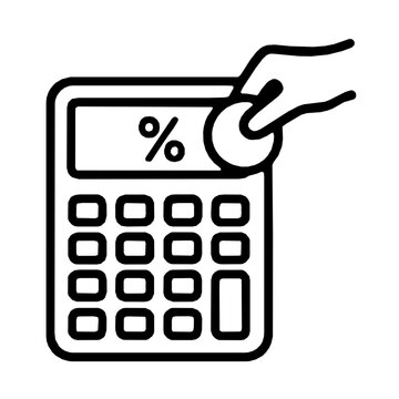FICA Tip Credit Calculator US Fiscal Policy Icon