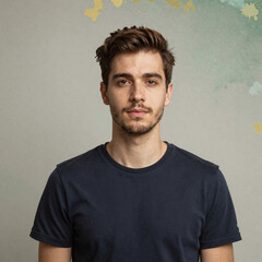 Vibrant pink and purple alien mountains under a glowing orange moon with a starry sky, set in a retro-futuristic landscape