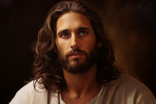 Representation of Jesus, portrait of the son of God