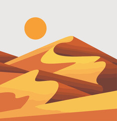 Namibe Desert Landscape