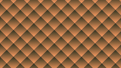 Obraz premium A repeating geometric pattern of diamond shapes in shades of brown
